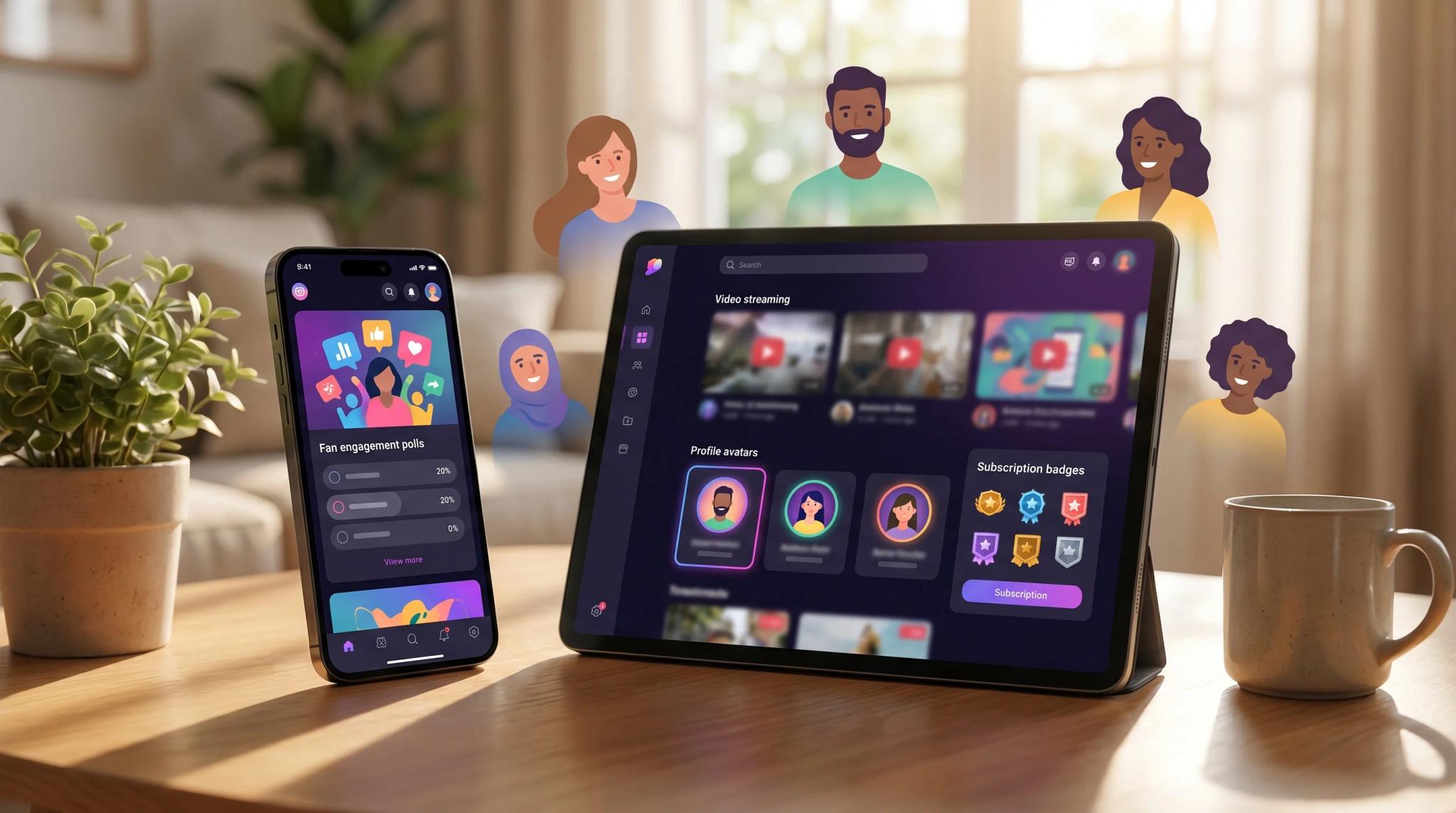Fan Club Platform Management & Ad Delivery overview